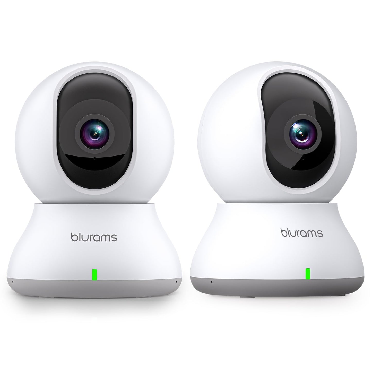 blurams Pet Camera 2K, Indoor Cameras, Dog Camera, 360° Home Security Cameras, Color Night Vision, Motion Tracking, 2-Way Talk, Cloud&SD, APP Control, Works with Alexa