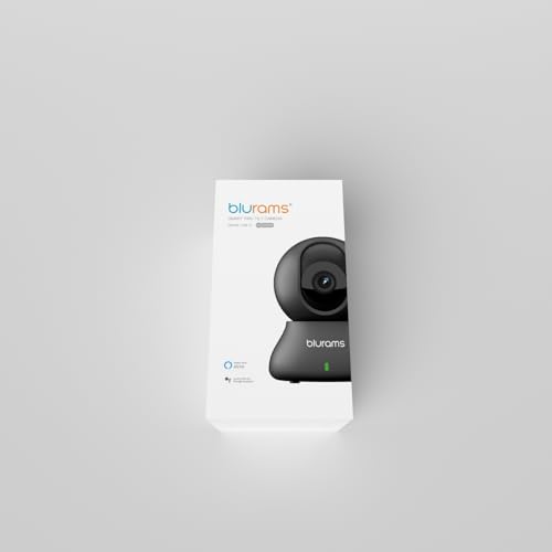 blurams Pet Camera 2K, Indoor Cameras, Dog Camera, 360° Home Security Cameras, Color Night Vision, Motion Tracking, 2-Way Talk, Cloud&SD, APP Control, Works with Alexa