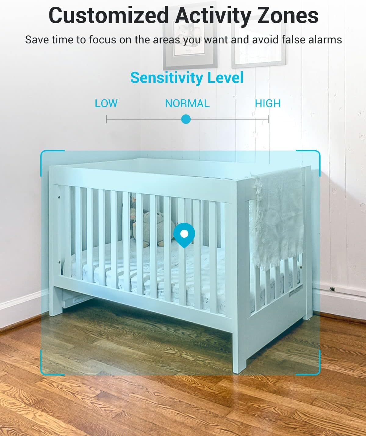 blurams Pet Camera 2K, Indoor Cameras, Dog Camera, 360° Home Security Cameras, Color Night Vision, Motion Tracking, 2-Way Talk, Cloud&SD, APP Control, Works with Alexa